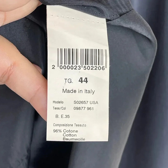 Peserico Gray Sheath Dress Size 44 IT US 8Sleeveless Italy - Picture 7 of 10